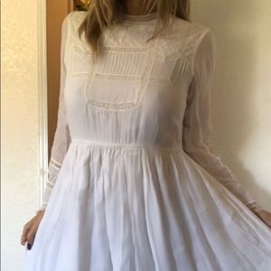 White Sweet country dress